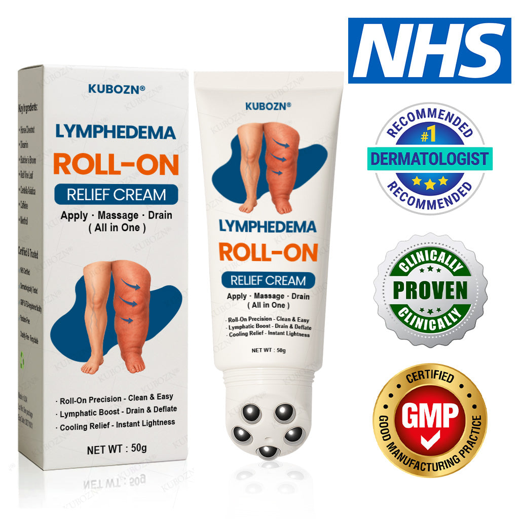 ✨KUBOZN® Roll-On Cream for Lymphatic Drainage & Swelling Relief 🅱︎