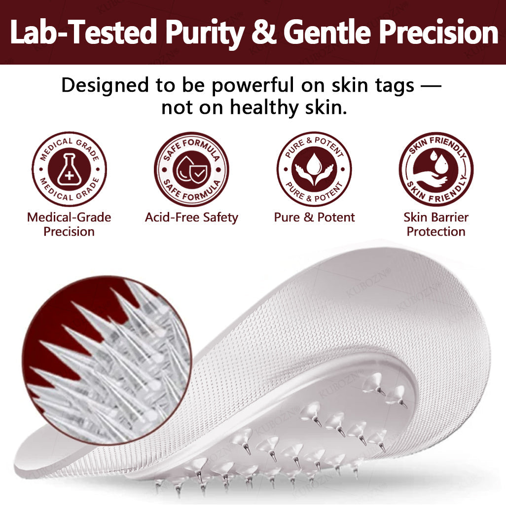 KUBOZN® OryzaDarts TAG’GONE Patch✨Pain-Free Root-Level Removal Powered by Black Rice MicroDarts.