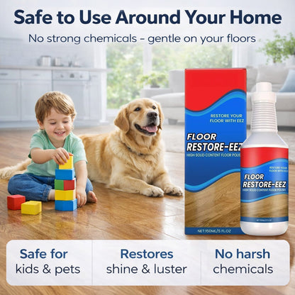 Healrize® Floor Restorer – Fast-drying, non-toxic shine. ✨