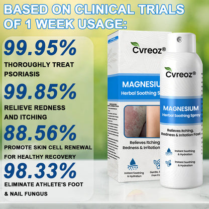 ✅ Official Store: Cvreoz® Magnesium Herbal Psoriasis Spray 👨‍⚕️ MHRA Approved (Relieves psoriasis and eczema, improves bacterial infections in the genital area, treats acne and warts) (Copy)