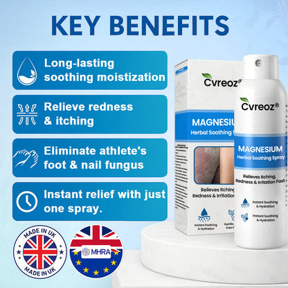 ✅ Official Store: Cvreoz® Magnesium Herbal Psoriasis Spray 👨‍⚕️ MHRA Approved (Relieves psoriasis and eczema, improves bacterial infections in the genital area, treats acne and warts) (Copy)