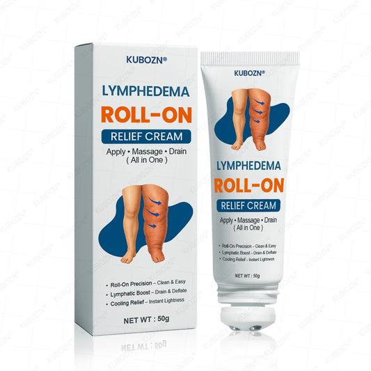 KUBOZN® Roll-On Cream for Lymphatic Drainage & Swelling Relief (Offer)