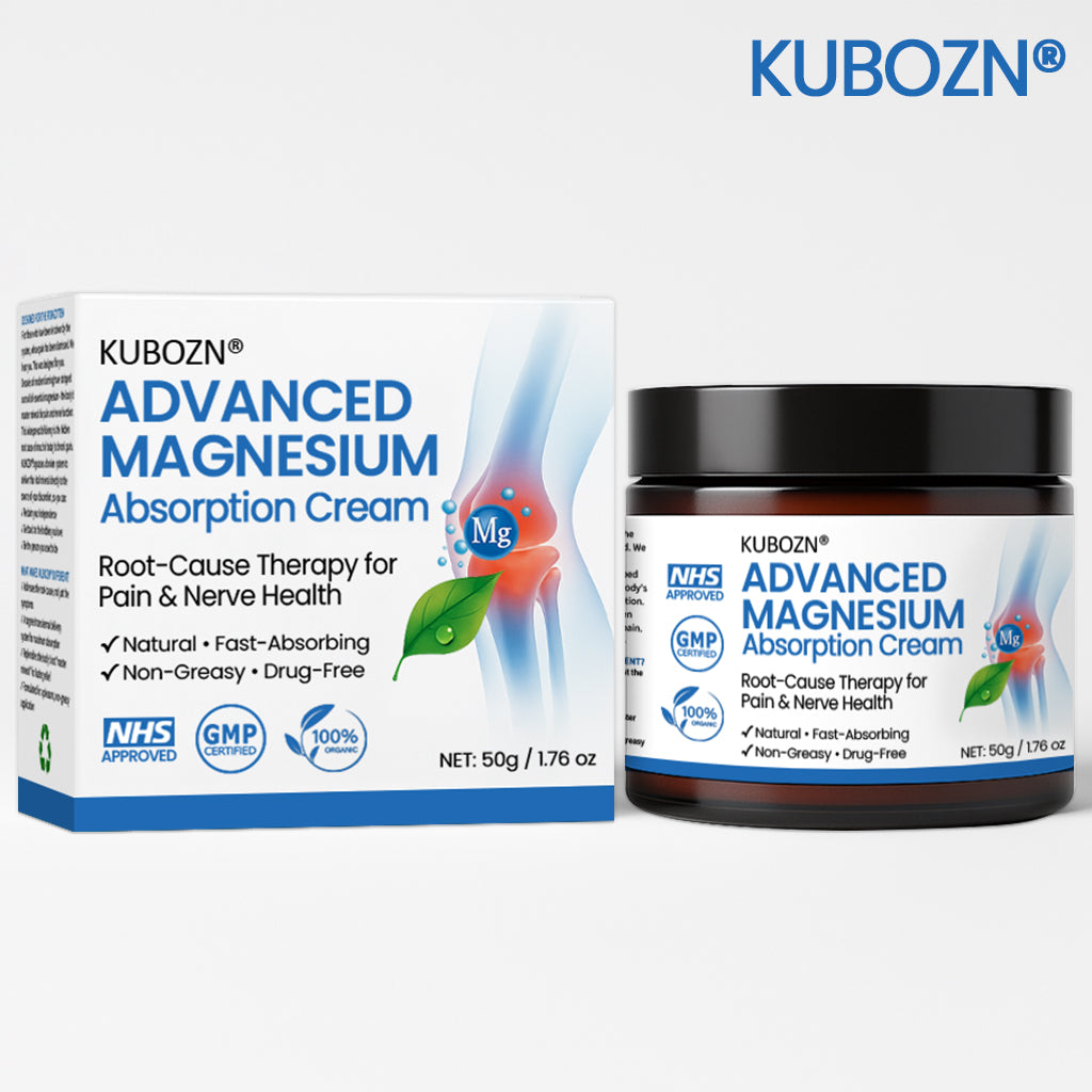✅Officially Recommended KUBOZN® Advanced Magnesium Pain Relief Cream (Treats Arthritis, Neuropathy, Rheumatism, Sports Injuries & More) (Offer)