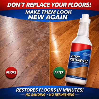 Healrize® Floor Restorer – Fast-drying, non-toxic shine. ✨