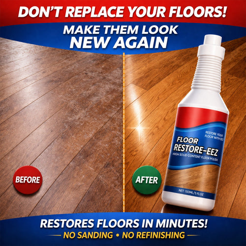 Healrize® Floor Restorer – Fast-drying, non-toxic shine. ✨