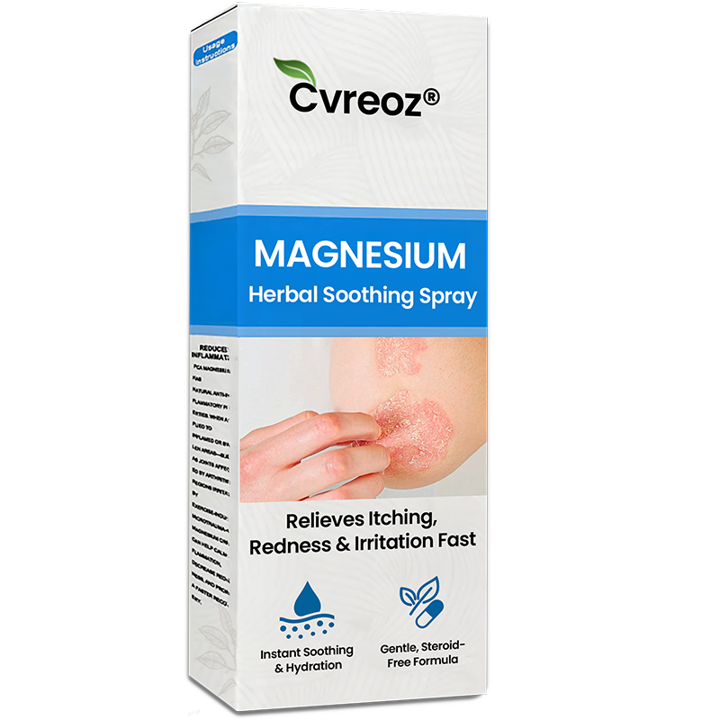 ✅ Official Store: Cvreoz® Magnesium Herbal Psoriasis Spray 👨‍⚕️ MHRA Approved (Relieves psoriasis and eczema, improves bacterial infections in the genital area, treats acne and warts) (offer)