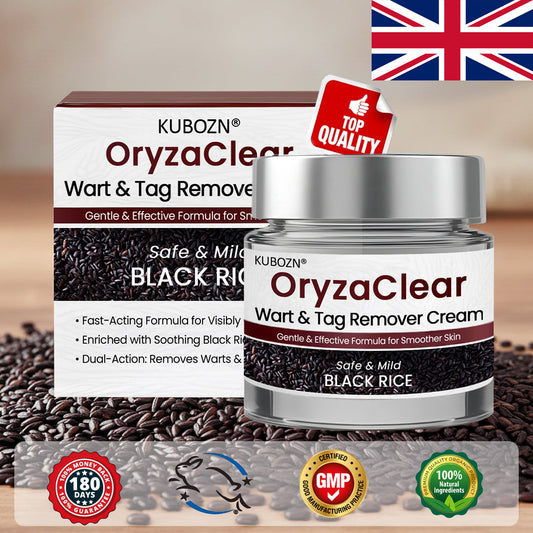 ✅ Official Store: KUBOZN® OryzaClear Black Rice Botanical Keratin-Softening Cream 🌿 Dermatologist Approved (Softens skin tags & bumps, dissolves keratin buildup, brightens dark spots, safe for sensitive areas)（offer）