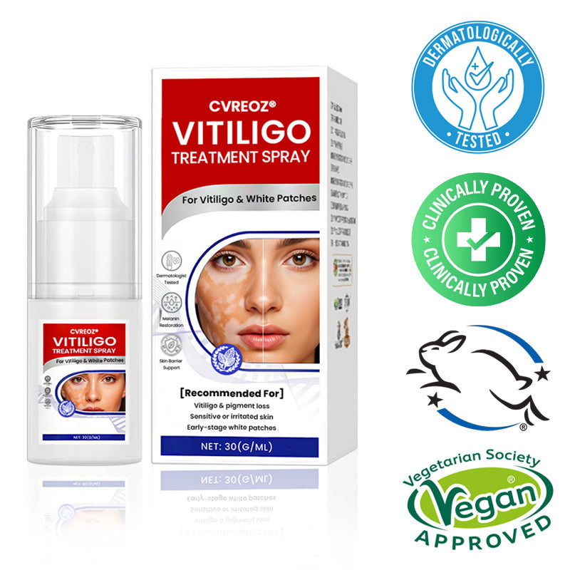 Cvreoz® Vitiligo Treatment Spray 🌿 Herbal Formula Certified — (Supports Repigmentation, Prevents New Spots, and Restores Natural Skin Tone Without Steroids)