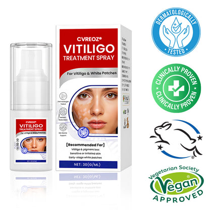 Cvreoz® Vitiligo Treatment Spray 🌿 Herbal Formula Certified — (Supports Repigmentation, Prevents New Spots, and Restores Natural Skin Tone Without Steroids)