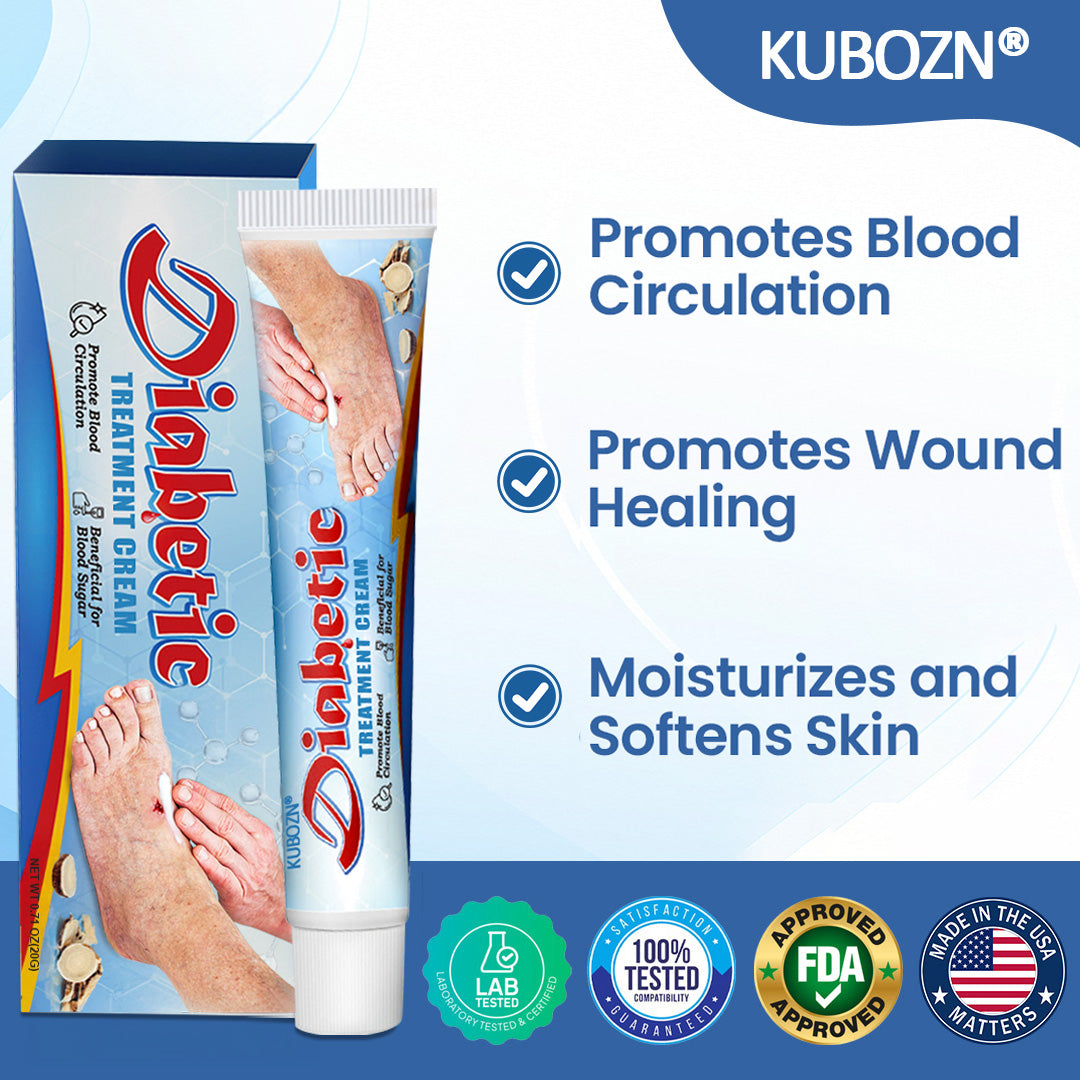 KUBOZN®VitaGluco Diabetes Treatment Cream -👨‍⚕️Dermatologist-Recommended Formula