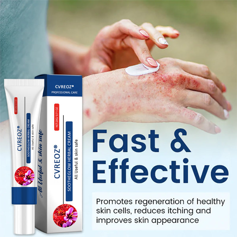 CVREOZ® SootheGlow Herbal Cream