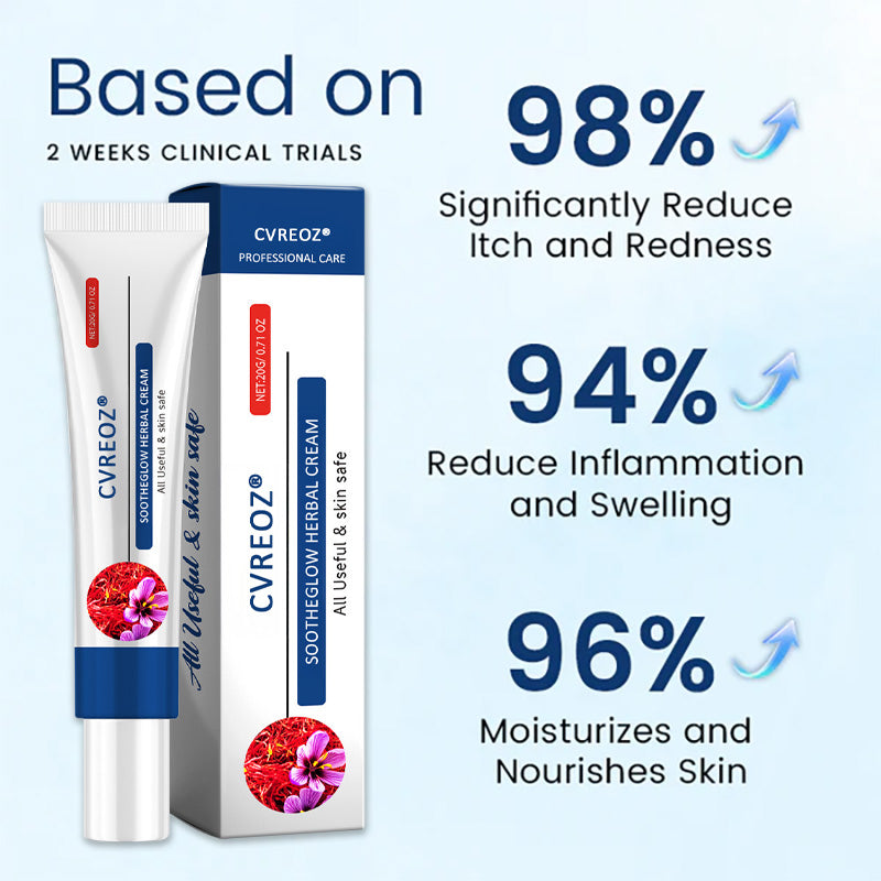 CVREOZ® SootheGlow Herbal Cream