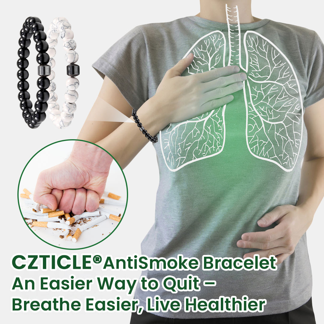 CZTICLE® AntiSmoke Bracelet🔥Quit Smoking Naturally & Breathe Easier🔋BIGO