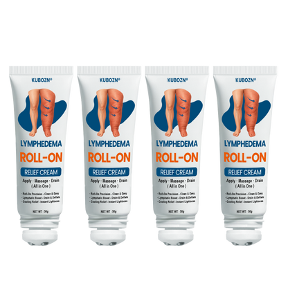 KUBOZN® Roll-On Cream for Lymphatic Drainage & Swelling Relief (Offer)