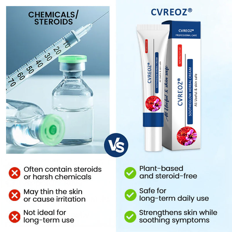 CVREOZ® SootheGlow Herbal Cream