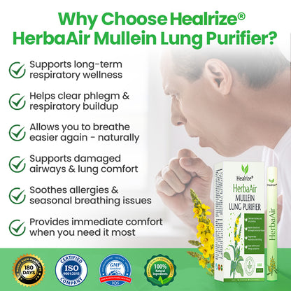 T Healrize® HerbaAir Mullein Lung Purifier