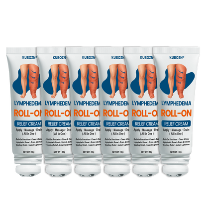 KUBOZN® Roll-On Cream for Lymphatic Drainage & Swelling Relief (Offer)