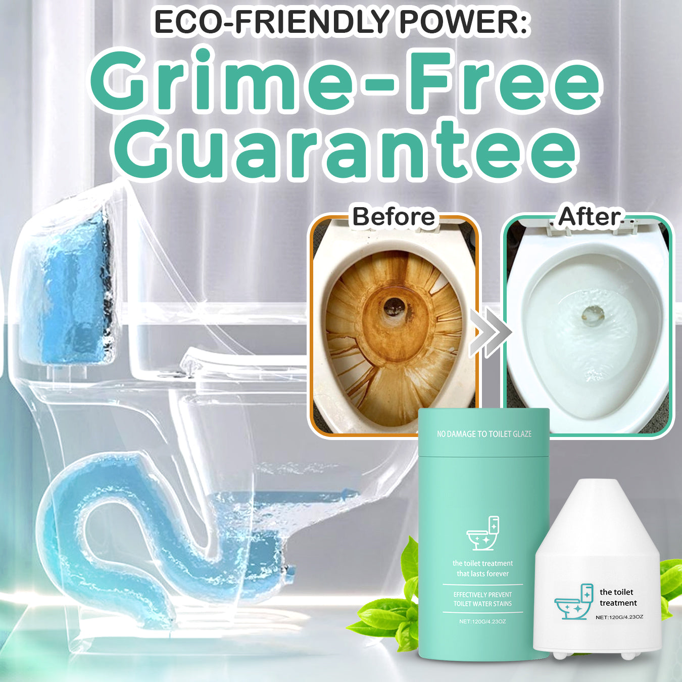 Cvreoz® Super Clean Toilet Cleaner Pro 🅱︎