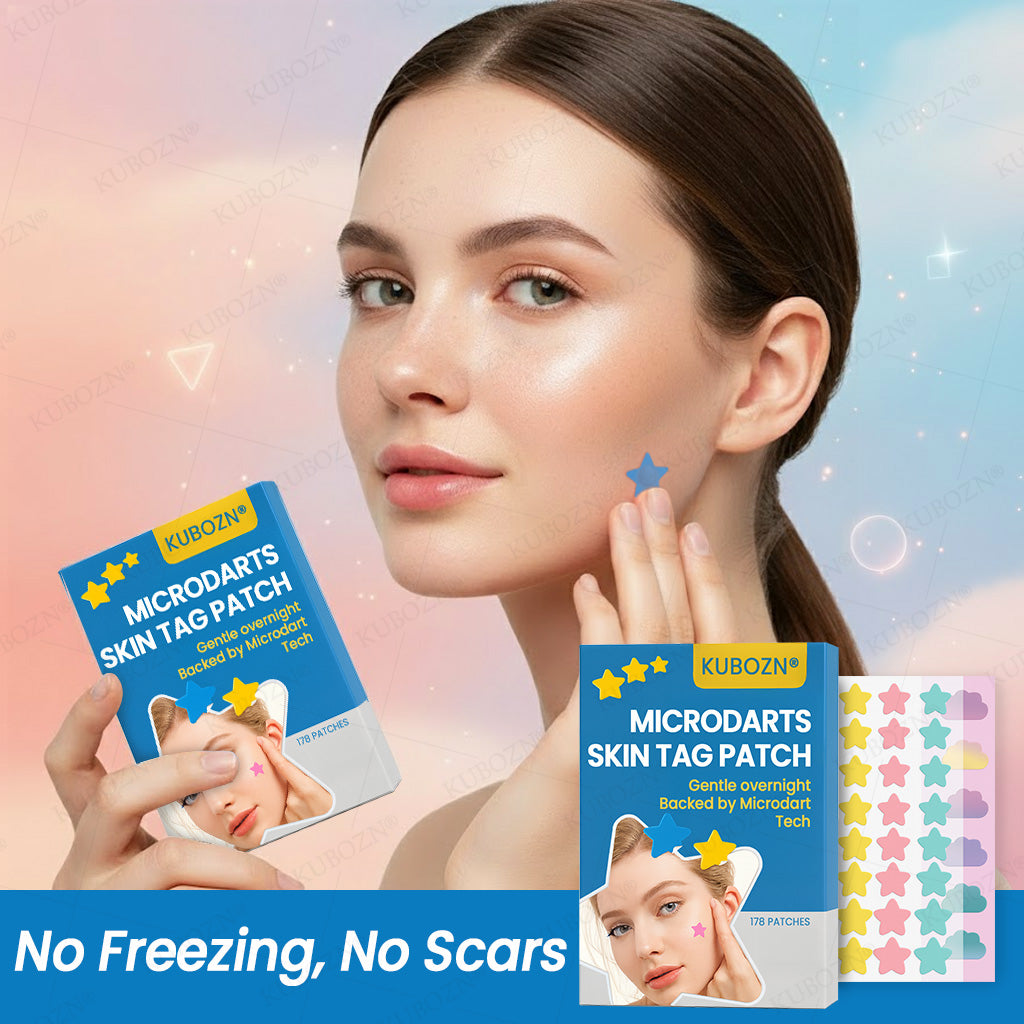 ✨KUBOZN® Pro MicroDarts Star Patch – Painless, Fast & Effective Skin Tag Removal 🅱︎