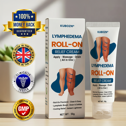 KUBOZN® Roll-On Cream for Lymphatic Drainage & Swelling Relief