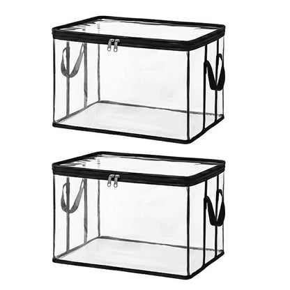 🎁 Transparent Large-Capacity Dustproof & Moisture-Proof Storage Bag – Declutter Your Home Fast ✨ (offer)