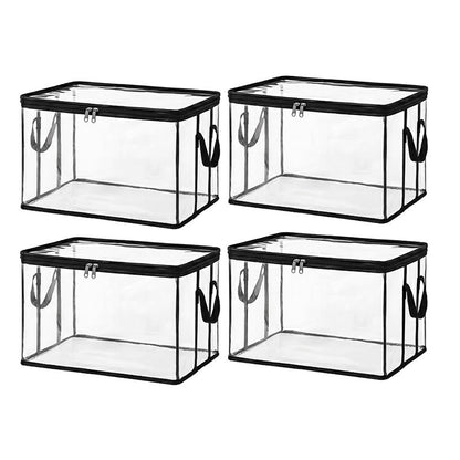 🎁 Transparent Large-Capacity Dustproof & Moisture-Proof Storage Bag – Declutter Your Home Fast ✨ (offer)