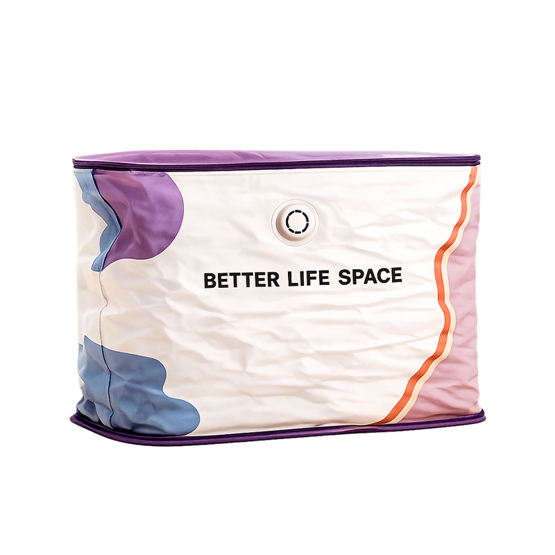🥳2026 HOT SALE🥳💞 50% OFF! KUBOZN® No‑Pump Vacuum Storage Bags – Press & seal, no pump needed. Saves 80% space, keeps clothes dry & dust‑free. Perfect for bulky bedding & off‑season gear. 🛏️🗄️