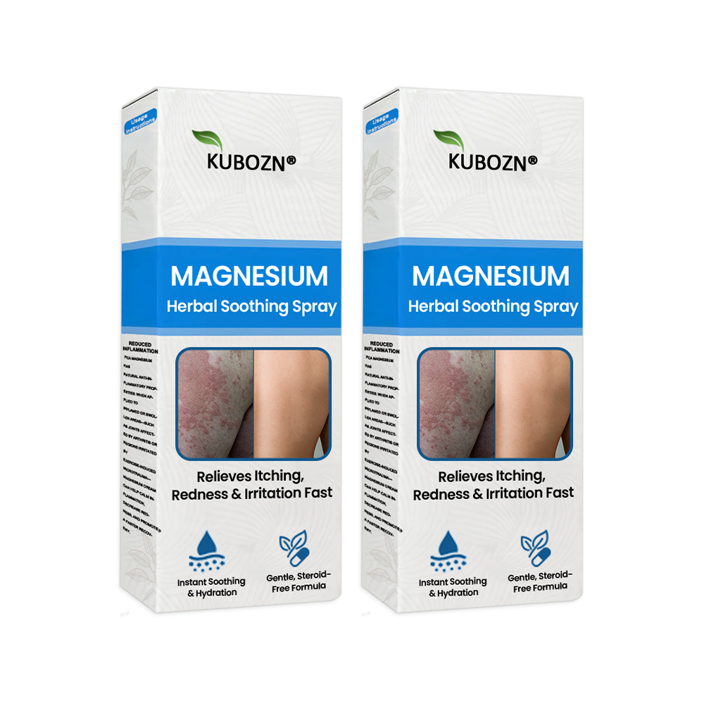 ✅ Official Store: Kubozn® Magnesium Herbal Psoriasis Spray 👨‍⚕️ MHRA Approved (Relieves psoriasis and eczema, improves bacterial infections in the genital area, treats acne and warts) (BIGO)