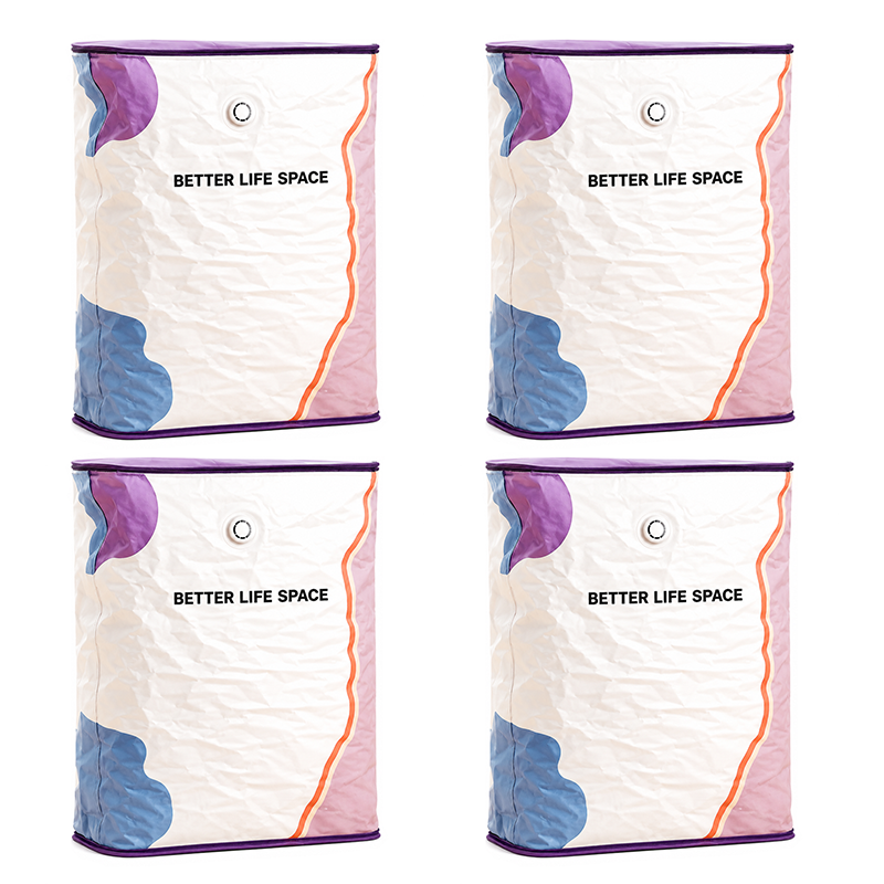 🥳2026 HOT SALE🥳💞 50% OFF! KUBOZN® No‑Pump Vacuum Storage Bags – Press & seal, no pump needed. Saves 80% space, keeps clothes dry & dust‑free. Perfect for bulky bedding & off‑season gear. 🛏️🗄️