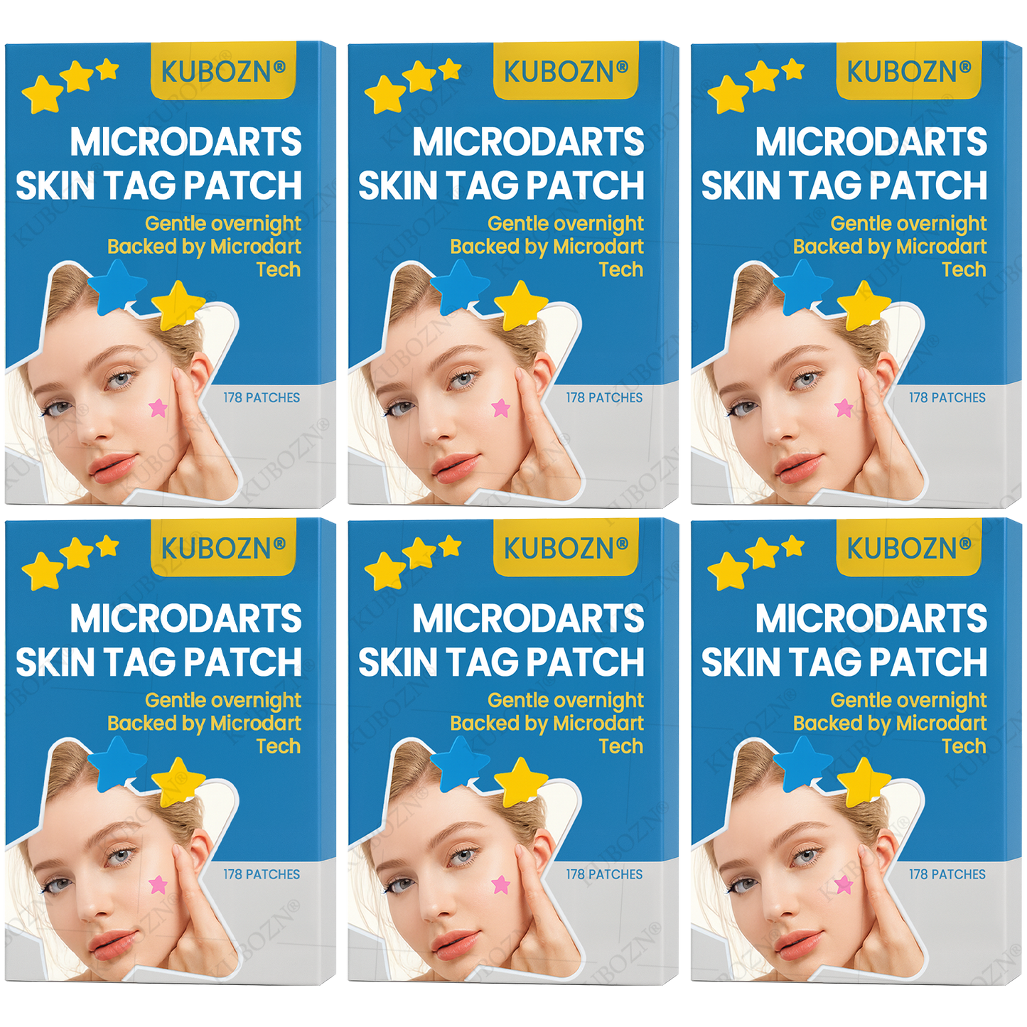 ✨KUBOZN® Pro MicroDarts Star Patch – Painless, Fast & Effective Skin Tag Removal 🅱︎