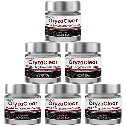 ⭐KUBOZN® OryzaClear – Black Rice Softening Cream · Botanical Care for Skin Tags & Uneven Texture BIGO