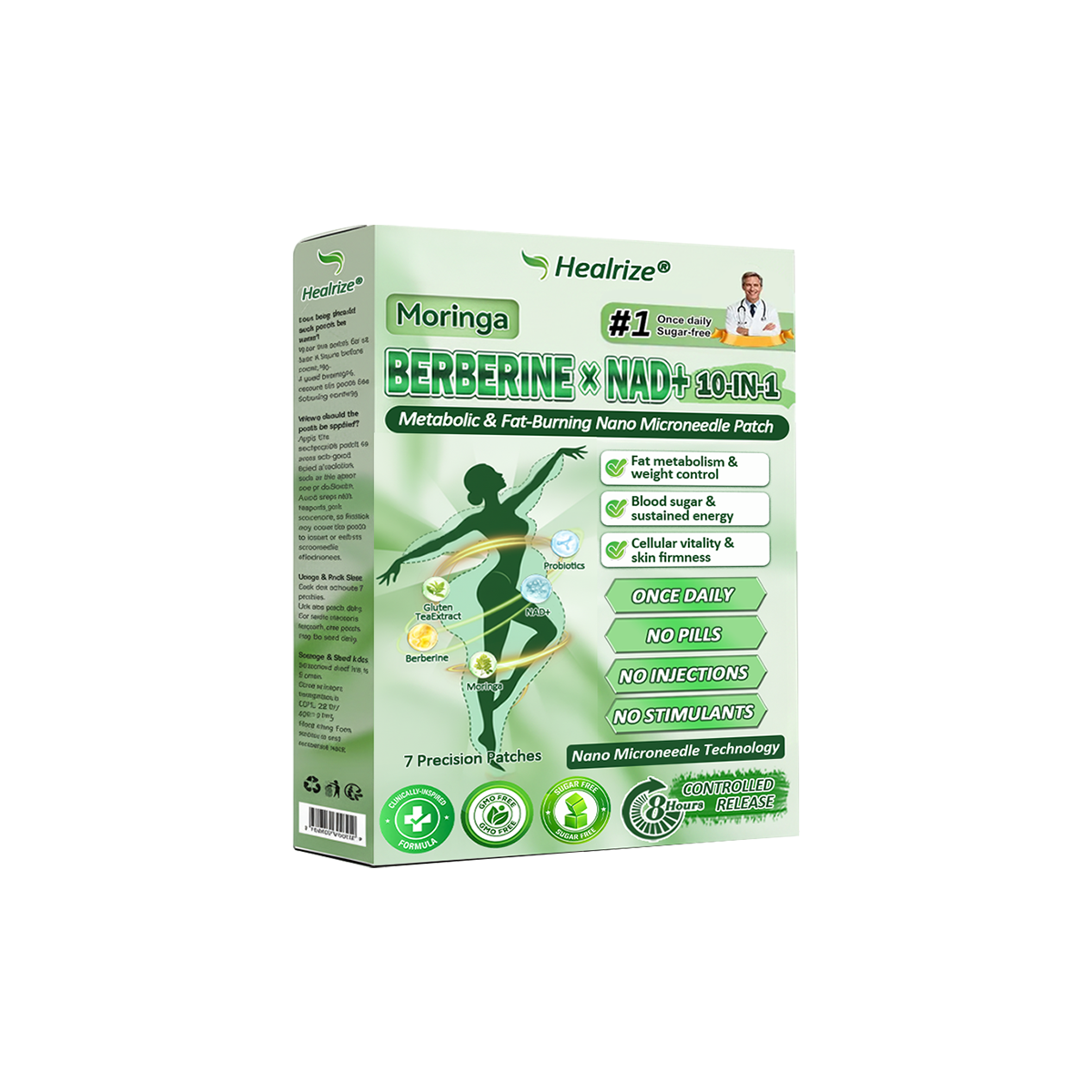 𝗢𝗳𝗳𝗶𝗰𝗶𝗮𝗹 𝗦𝘁𝗼𝗿𝗲 | ⏳⏳Healrize® 𝙈𝒐𝒓𝒊𝒏𝒈𝗮 · 𝗕𝗲𝗿𝗯𝐞𝐫𝐢𝐧𝙚 × 𝙉𝑨𝑫+ 𝟏𝟎-𝙞𝙣-1 𝘼𝒅𝒗𝒂𝒏𝒄𝒆𝐝 𝐍𝐚𝐧𝙤 𝙈𝙞𝙘𝙧𝙤𝙣𝒆𝒆𝒅𝒍𝐞 𝐏𝐚𝐭𝙘𝙝(𝗝𝘂𝘀𝘁 𝗼𝗻𝗰𝗲 𝗮 𝗱𝗮𝘆, 𝘃𝗶𝘀𝗶𝗯𝗹𝗲 𝗿𝗲𝘀𝘂𝗹𝘁𝘀 𝗶𝗻 𝟳 𝗱𝗮𝘆𝘀) ✅𝗙𝗼𝗿: 𝗼𝗯𝗲𝘀𝗶𝘁𝘆, 𝗹𝗼𝗼𝘀𝗲 𝘀𝗸𝗶𝗻, 𝘁𝘆𝗽𝗲 𝟮 𝗱𝗶𝗮𝗯𝗲𝘁𝗲𝘀, 𝘀𝗹𝗲𝗲𝗽 𝗮𝗽𝗻𝗲𝗮, 𝗷𝗼𝗶𝗻𝘁 𝗶𝘀𝘀𝘂𝗲𝘀, 𝗮𝗻𝗱 𝗺𝗼𝗿𝗲