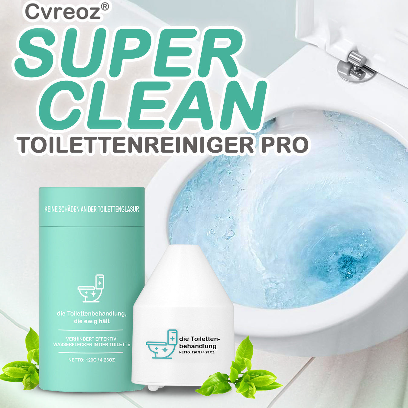 Cvreoz® Super Clean Toilet Cleaner Pro 🅱︎