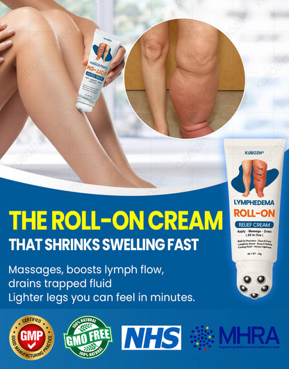 ⚡KUBOZN® Roll-On Cream for Lymphatic Drainage & Swelling Relief