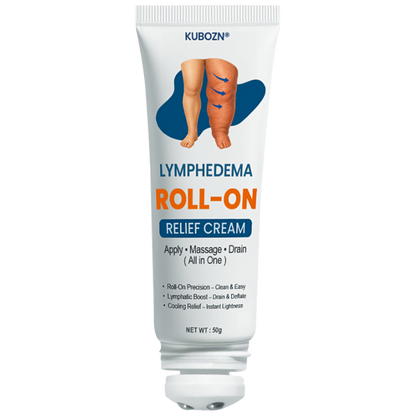 KUBOZN® Roll-On Cream for Lymphatic Drainage & Swelling Relief (Offer)