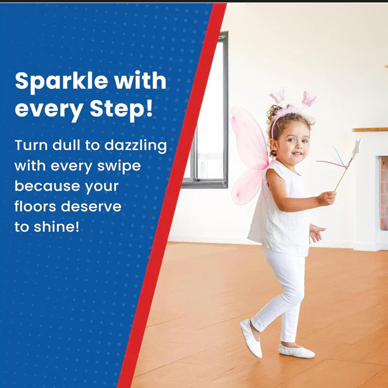 Healrize® Floor Restorer – Fast-drying, non-toxic shine. ✨