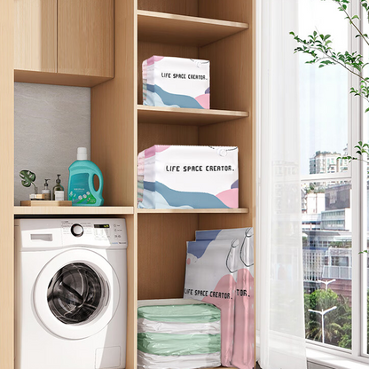 🥳2026 HOT SALE🥳💞 50% OFF! KUBOZN® No‑Pump Vacuum Storage Bags – Press & seal, no pump needed. Saves 80% space, keeps clothes dry & dust‑free. Perfect for bulky bedding & off‑season gear. 🛏️🗄️